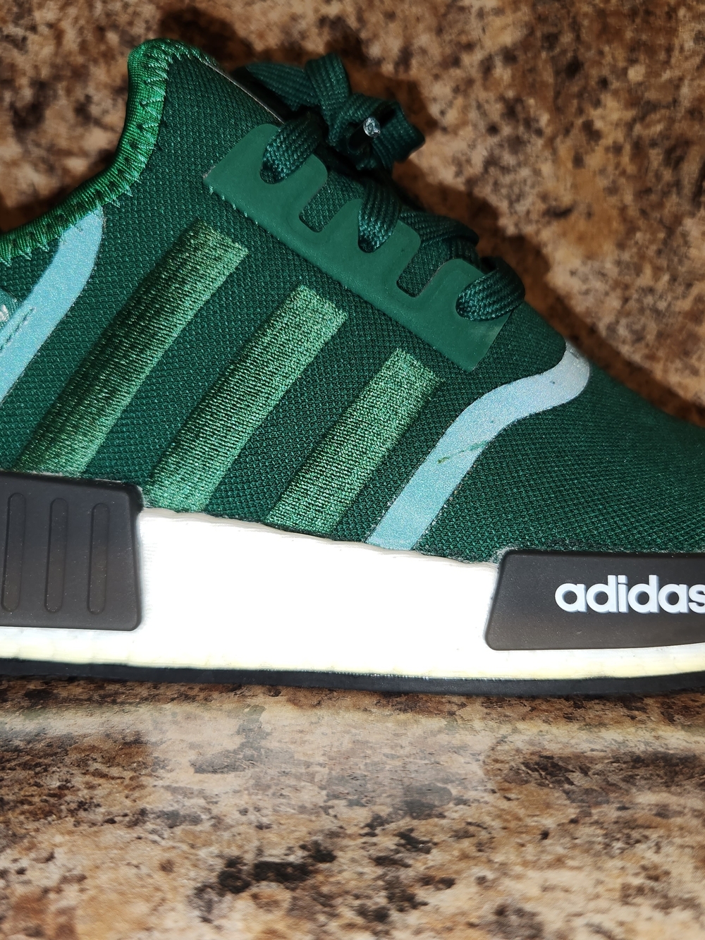 Adidas Green Athletic Shoes - Picture 3 of 9